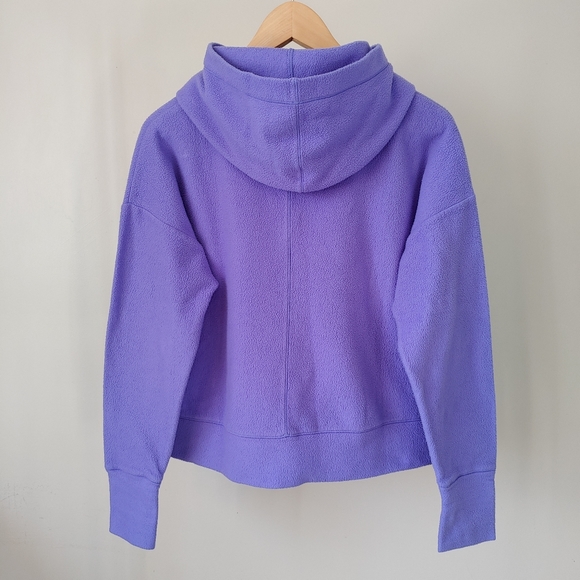 Victoria's Secret Fleece Hoodie Purple Size Small - Picture 10 of 15
